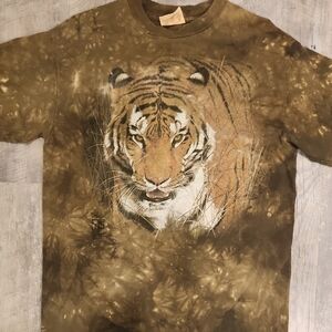 Tiger Graphic T-Shirt in Brown
